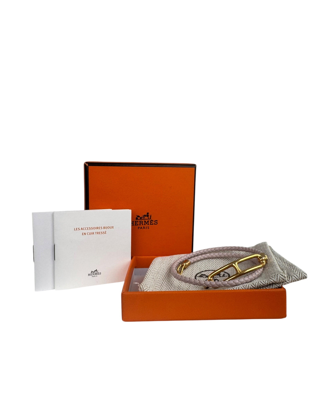 HERMES ROULIS DOUBLE TOUR BRACLET