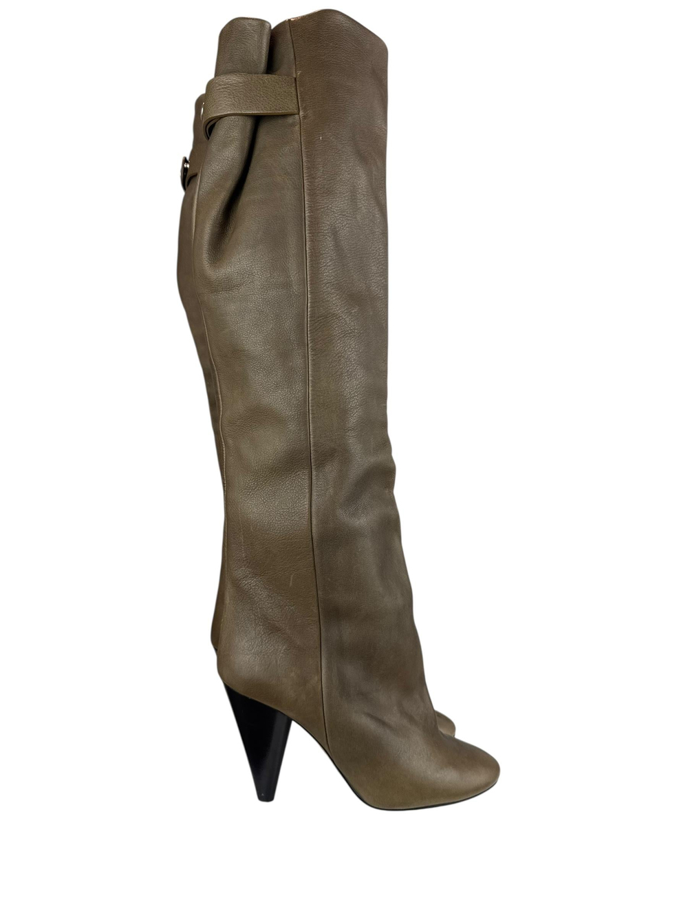 ISABEL MARANT MINK OVER KNEE BOOTS