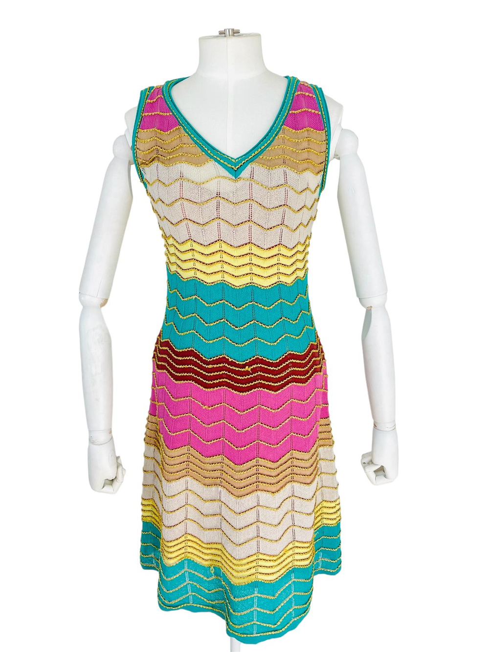 KNITTED GLITTER DRESS