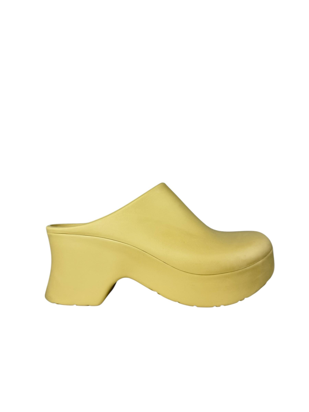 LOEWE BEIGE CLOG RUBBER SANDALS
