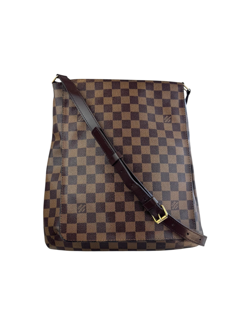LOUIS VUITTON DAMIER EBENE MUSETTE BAG