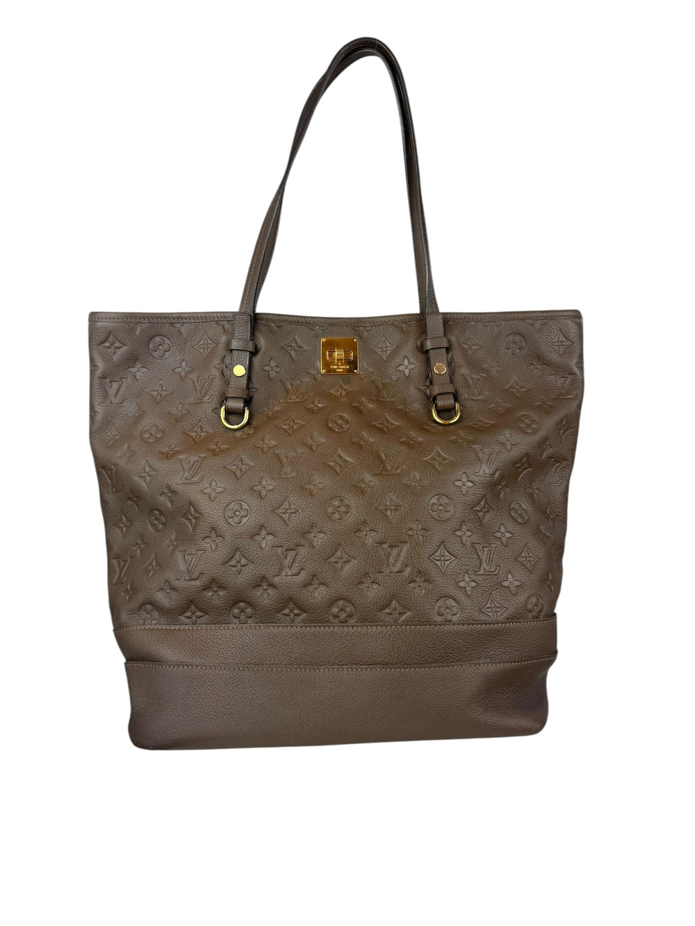 LOUIS VUITTON MINK EMPREINTE CITADINE GM TOTE