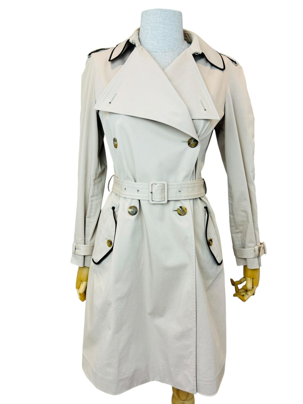 MIU MIU BEIGE TRENCH COAT
