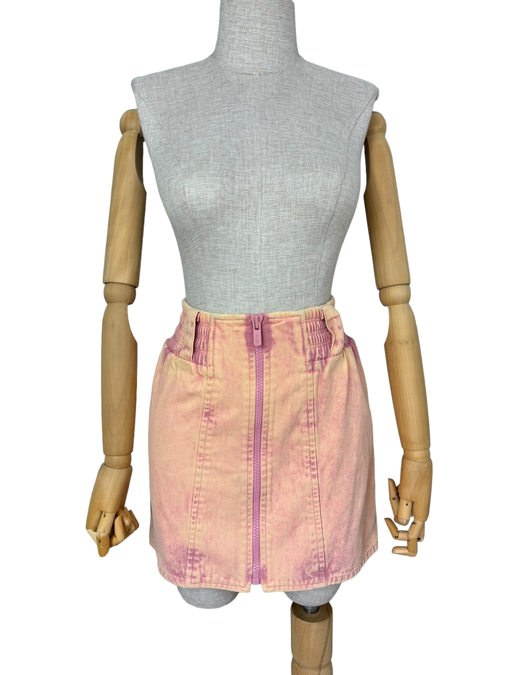 MIU MIU CLUB PINK DENIM SKIRT