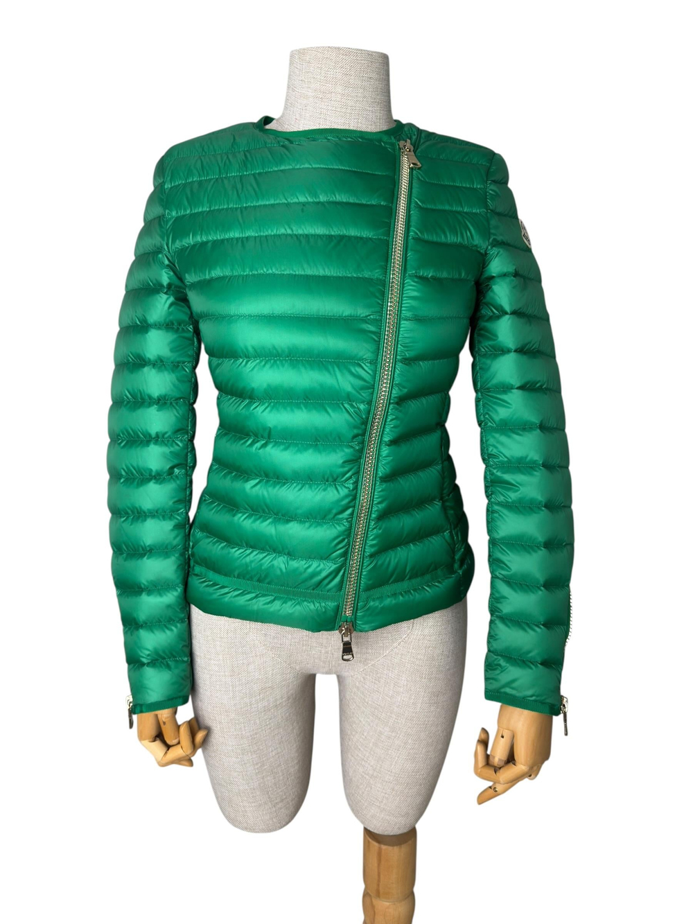 MONCLER GREEN AMEY GIUBBOTTO