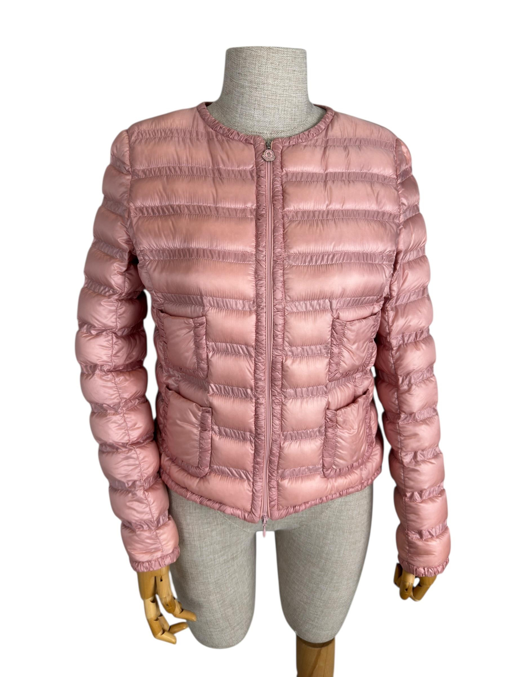 MONCLER PINK LISSY GIUBBOTTO PUFFER