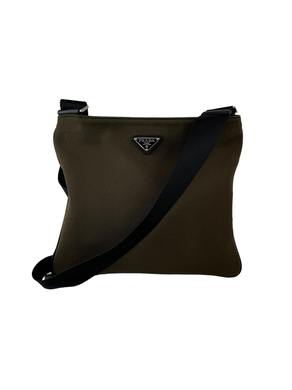 PRADA KHAKI MESSENGER ÇANTA