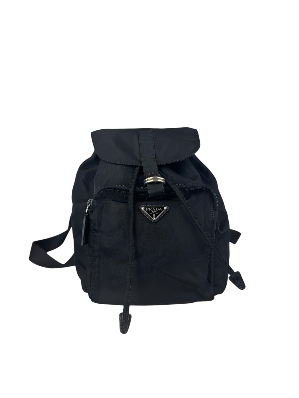 PRADA MINI BLACK NYLON BACKPACK 