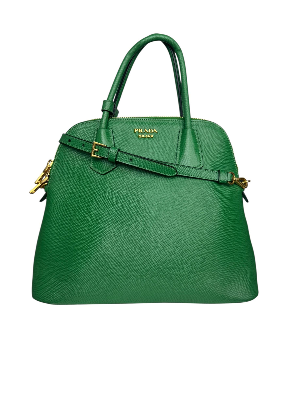 PRADA SAFFIANO LEATHER DOME BAG