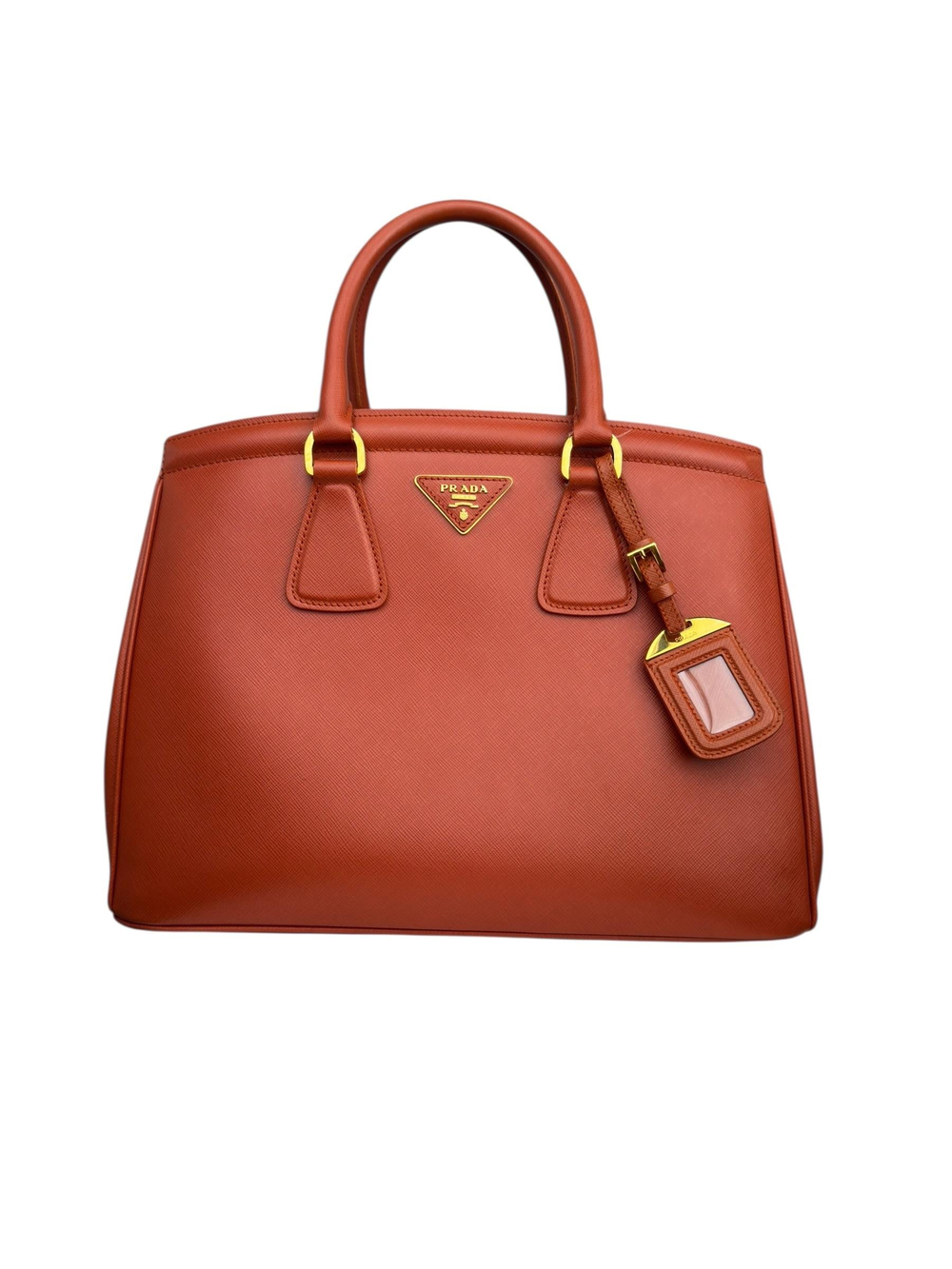 PRADA SAFFIANO LEATHER PARABOLE BAG