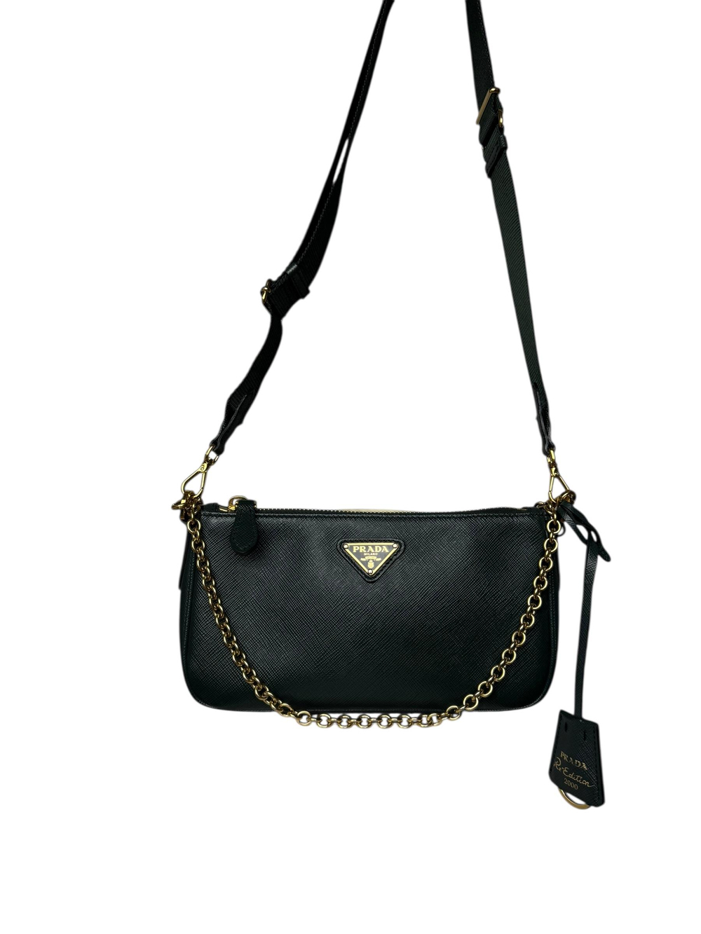 PRADA SAFFIANO RE EDITION 2000 BAG