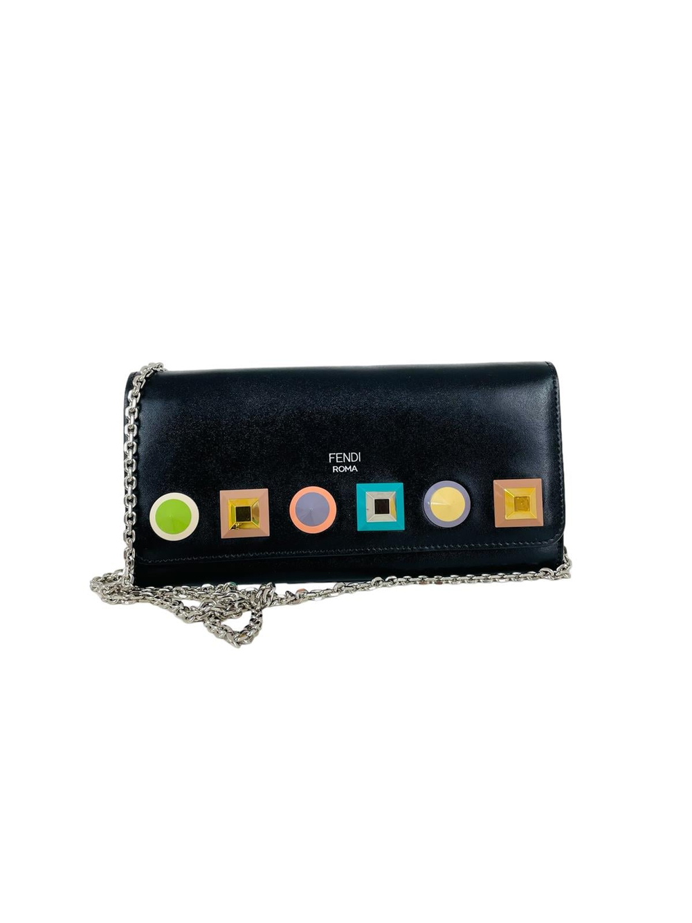 RAINBOW STUD WALLET ON CHAIN