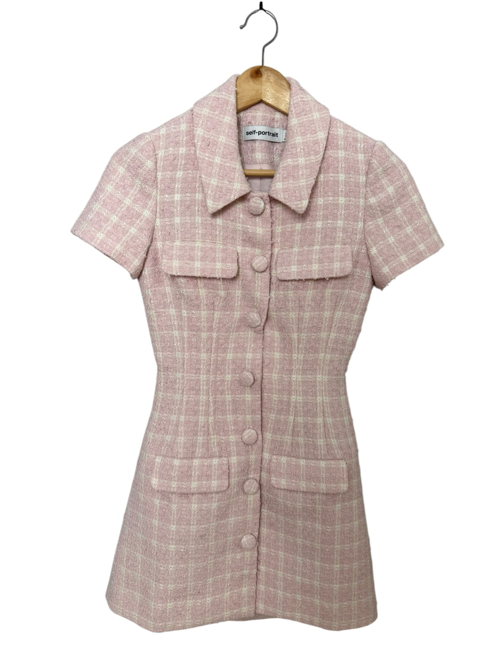 SELF PORTRAIT TWEED DRESS