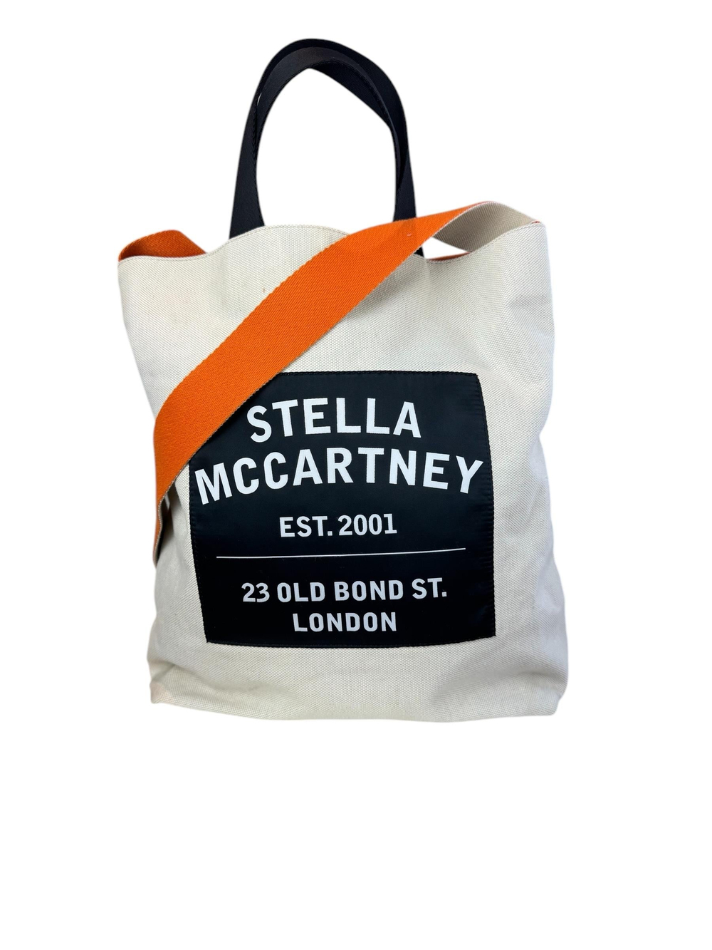 STELLA MCCARTNEY LINEN TOTE BAG