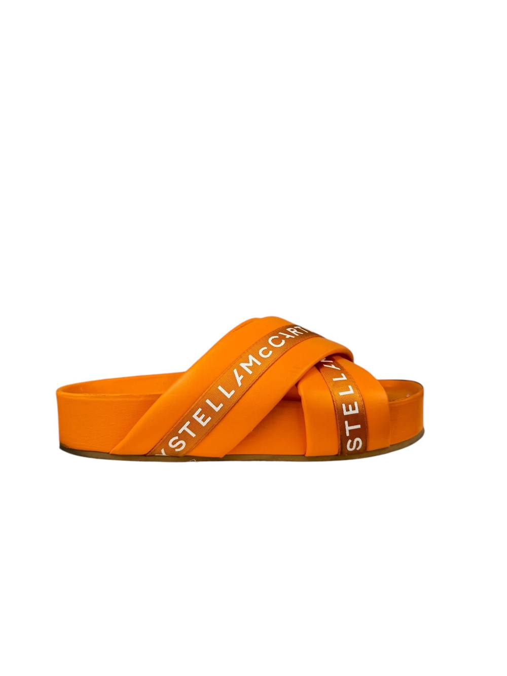 STELLA MCCARTNEY ORANGE MULES