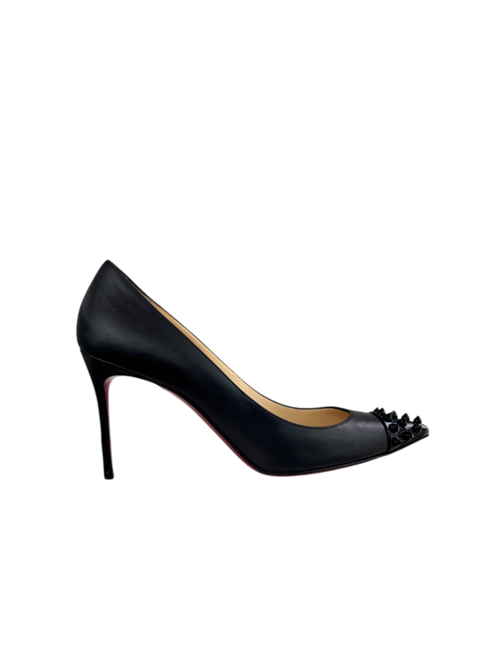 VALENTINO BLACK STUDDED PUMPS