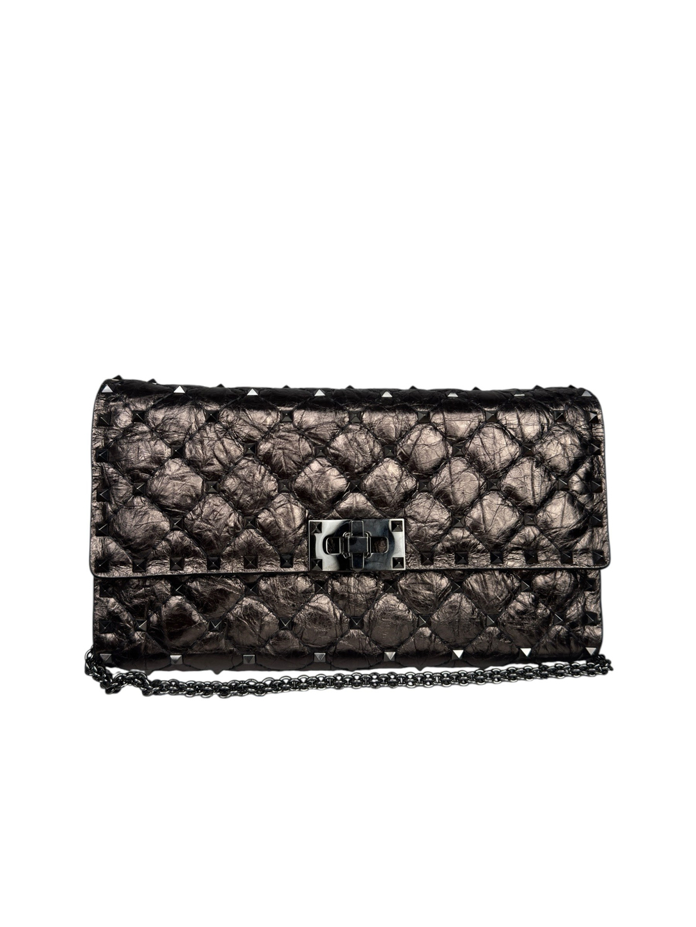 VALENTINO GARAVANI METALLIC ROCKSTUD BAG