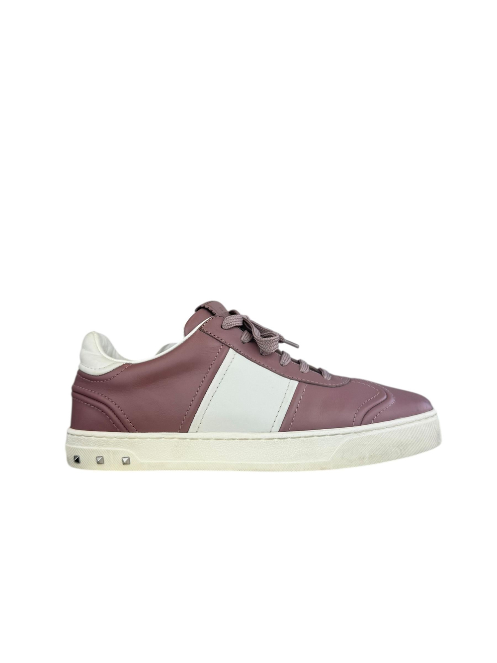 VALENTINO ROSA ROCKSTUD SNEAKERS