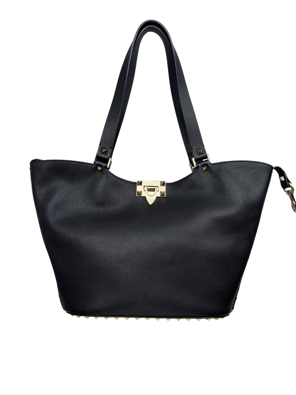 VALENTINO SMALL ROCKSTUD SHOPPING TOTE