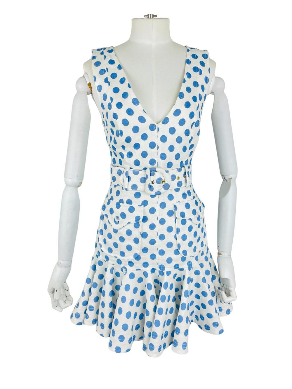ZIMMERMANN POLKA COTTON DRESS