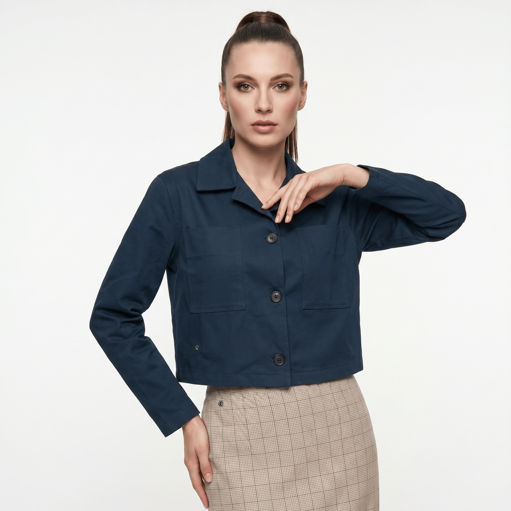 BLUCeket / MontBLU Çift Büyük Cep Mont