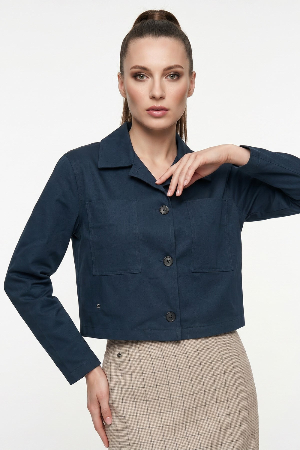 BLUCeket / MontBLU Çift Büyük Cep Mont