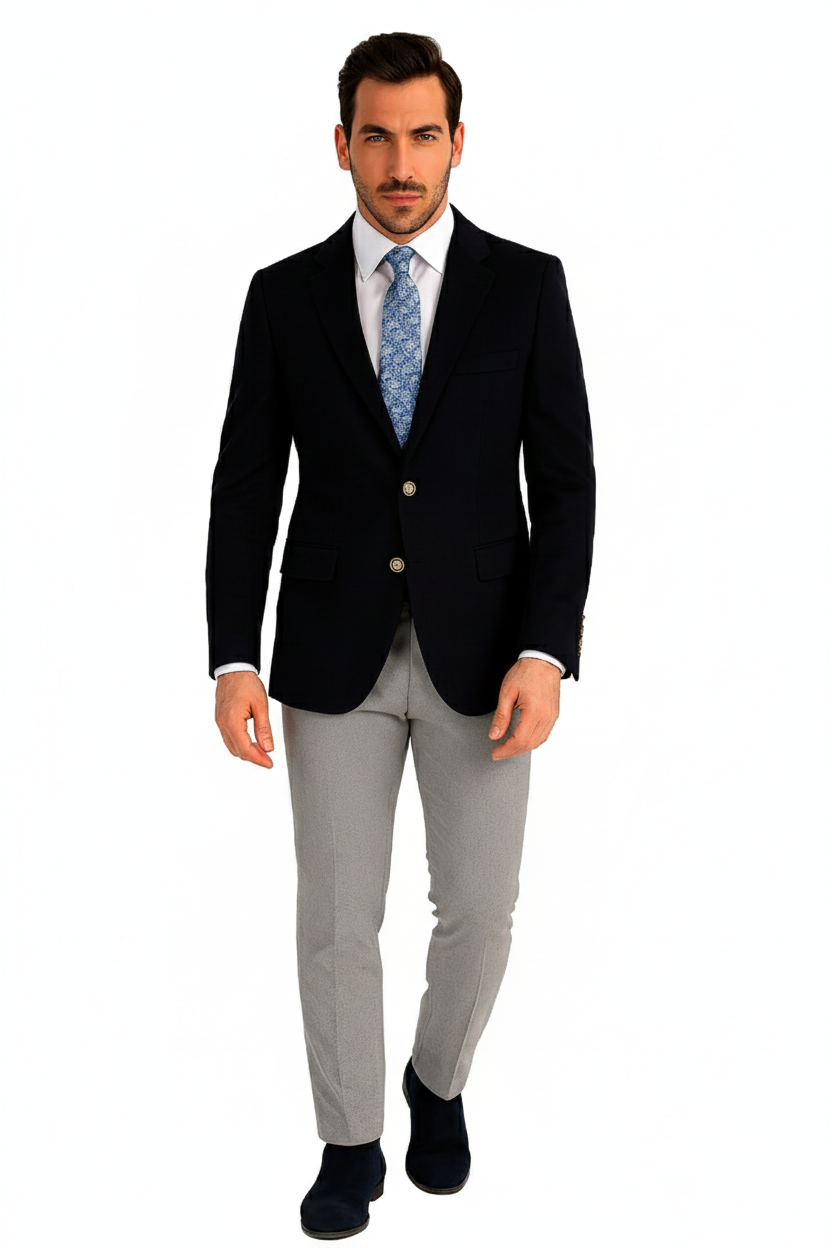 BLUCeketBLU %100 Kaşmir Klasik Ceket