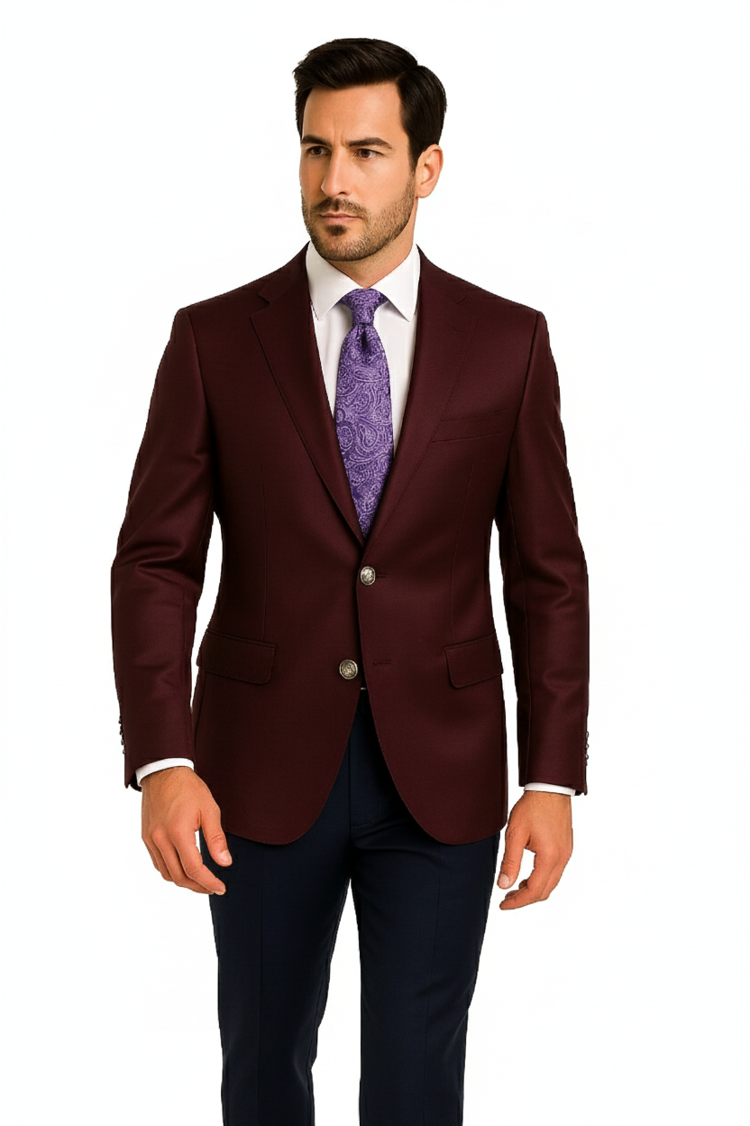 BLUCeketBLU 190s Slim-Fit Blazer Ceket