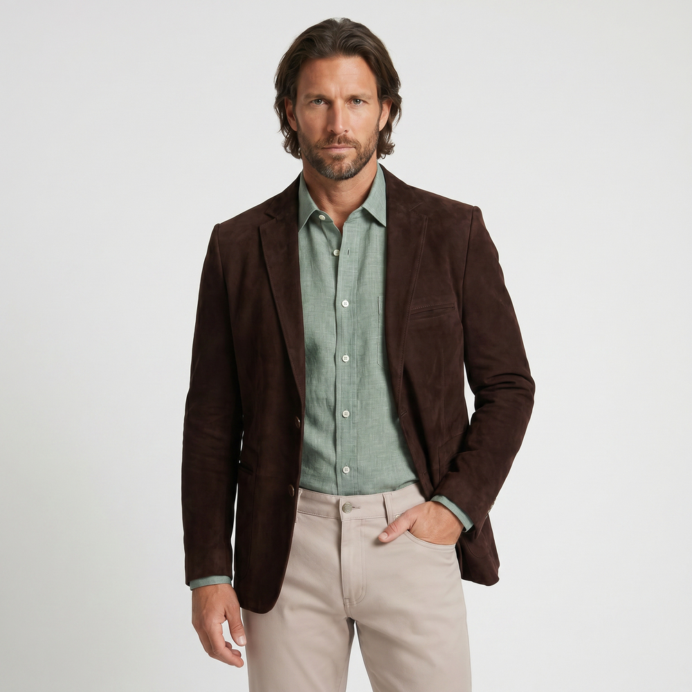 BLUDeri GiyimBLU Süet Blazer Ceket