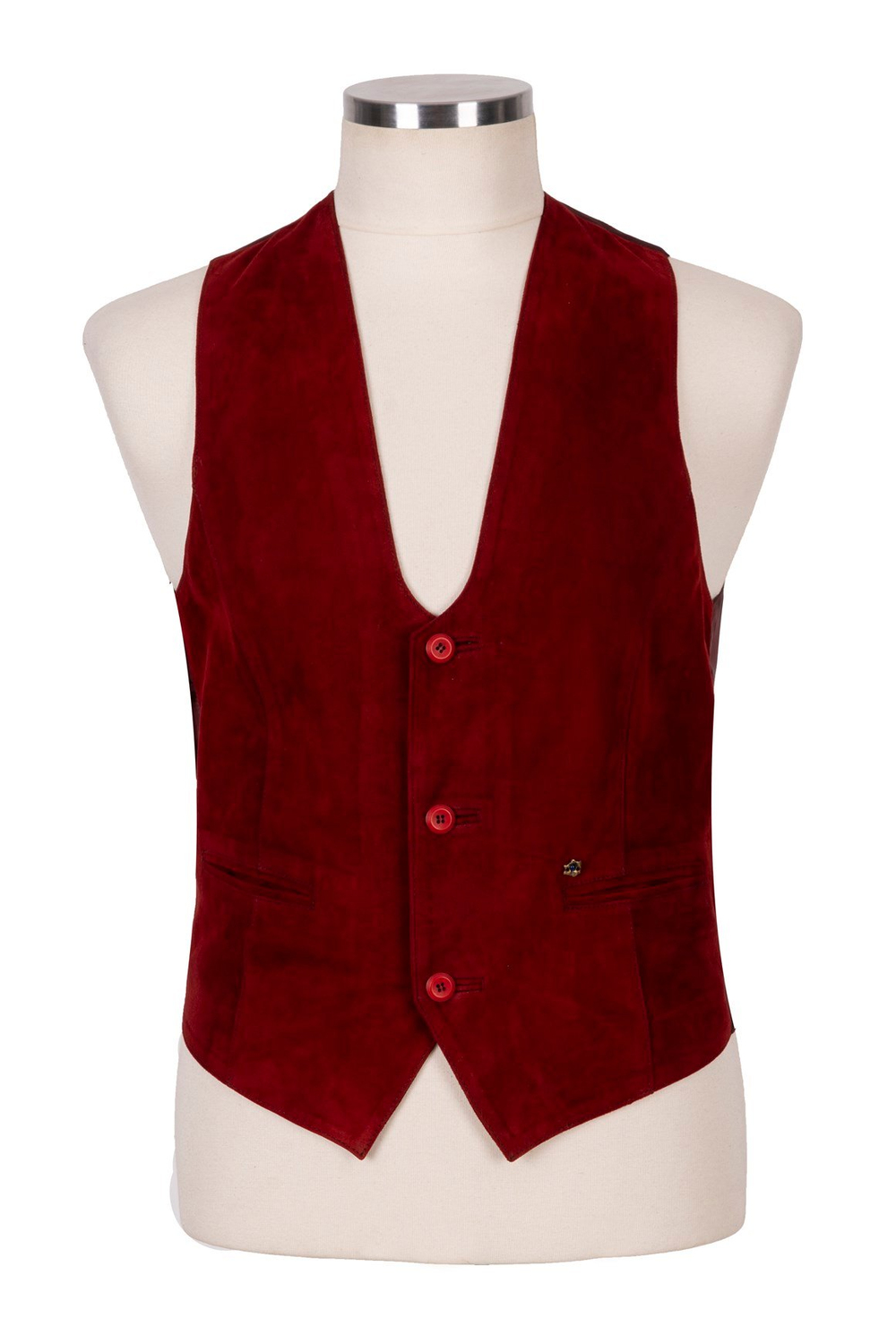 BluDeri GiyimSÜET YELEK U YAKA