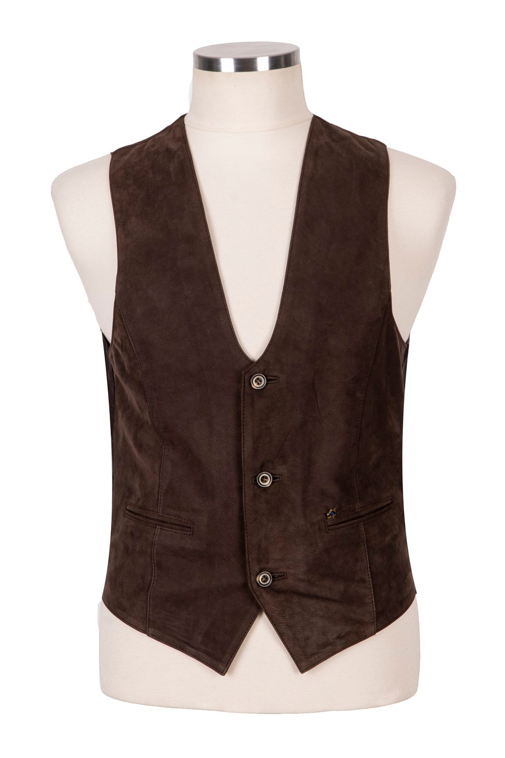 BluDeri GiyimSÜET YELEK U YAKA