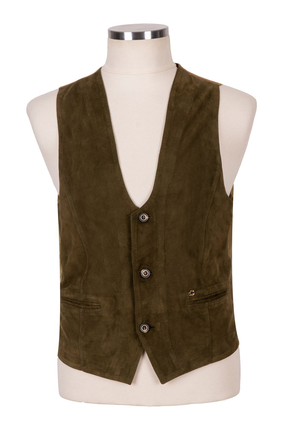 BluDeri GiyimSÜET YELEK U YAKA