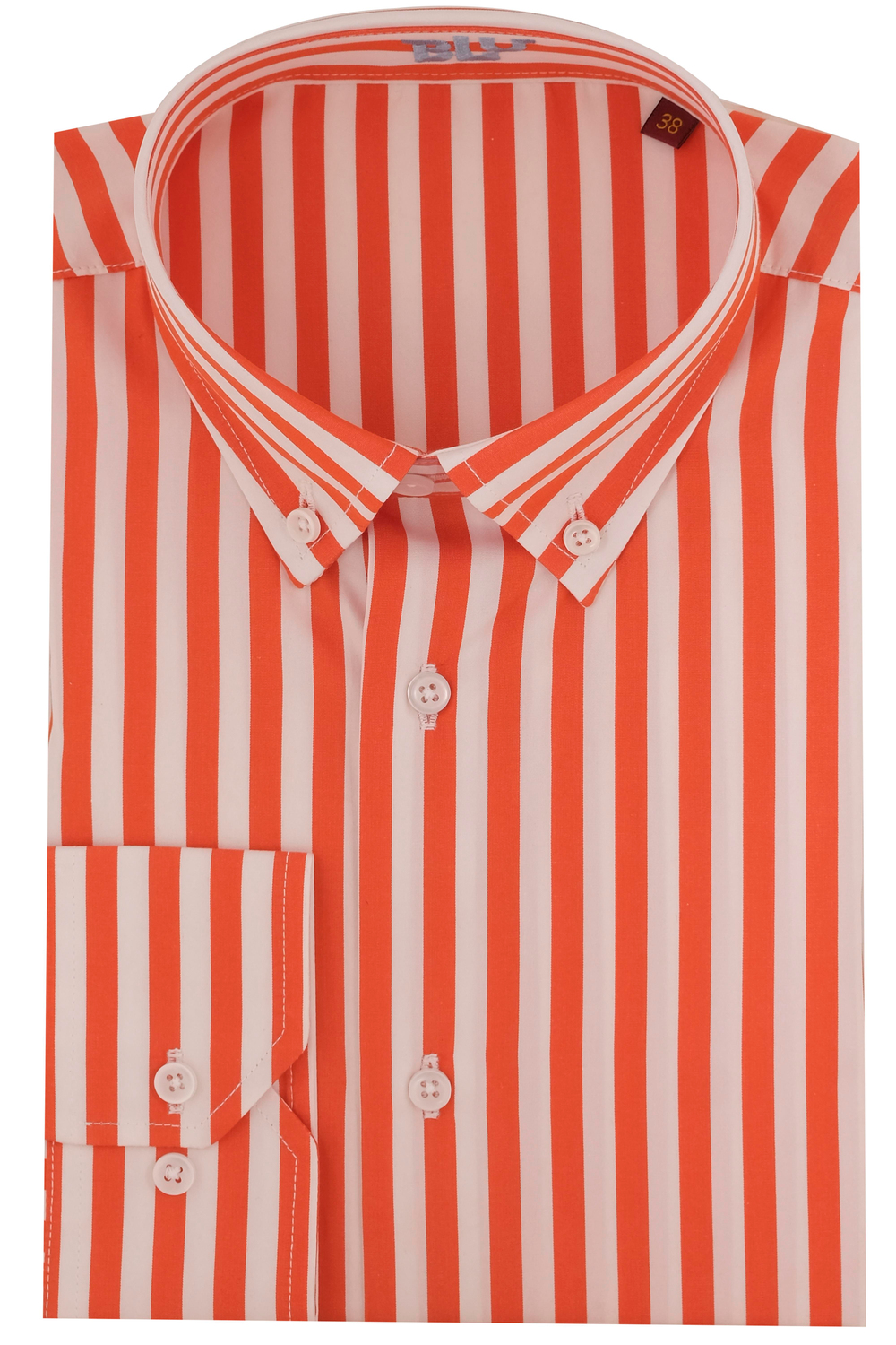 BLUGömlekBLU Düğmeli Yaka Slim Fit UK Gömlek