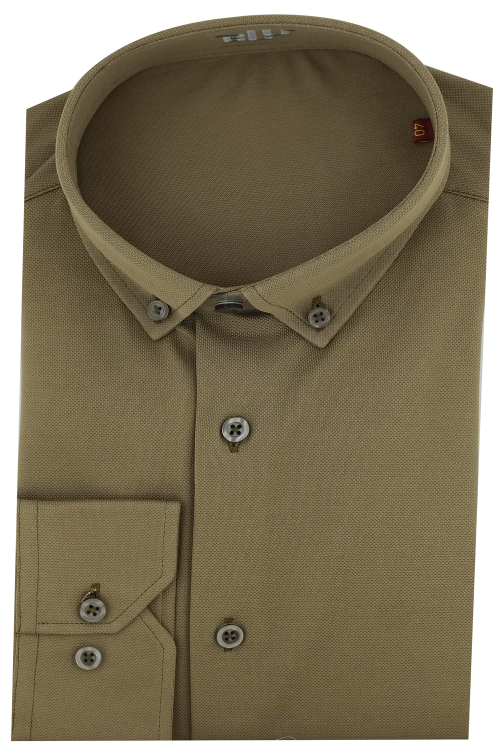 BLUGömlekBLU Üstten Düğmeli Yaka Slim Fit Gömlek