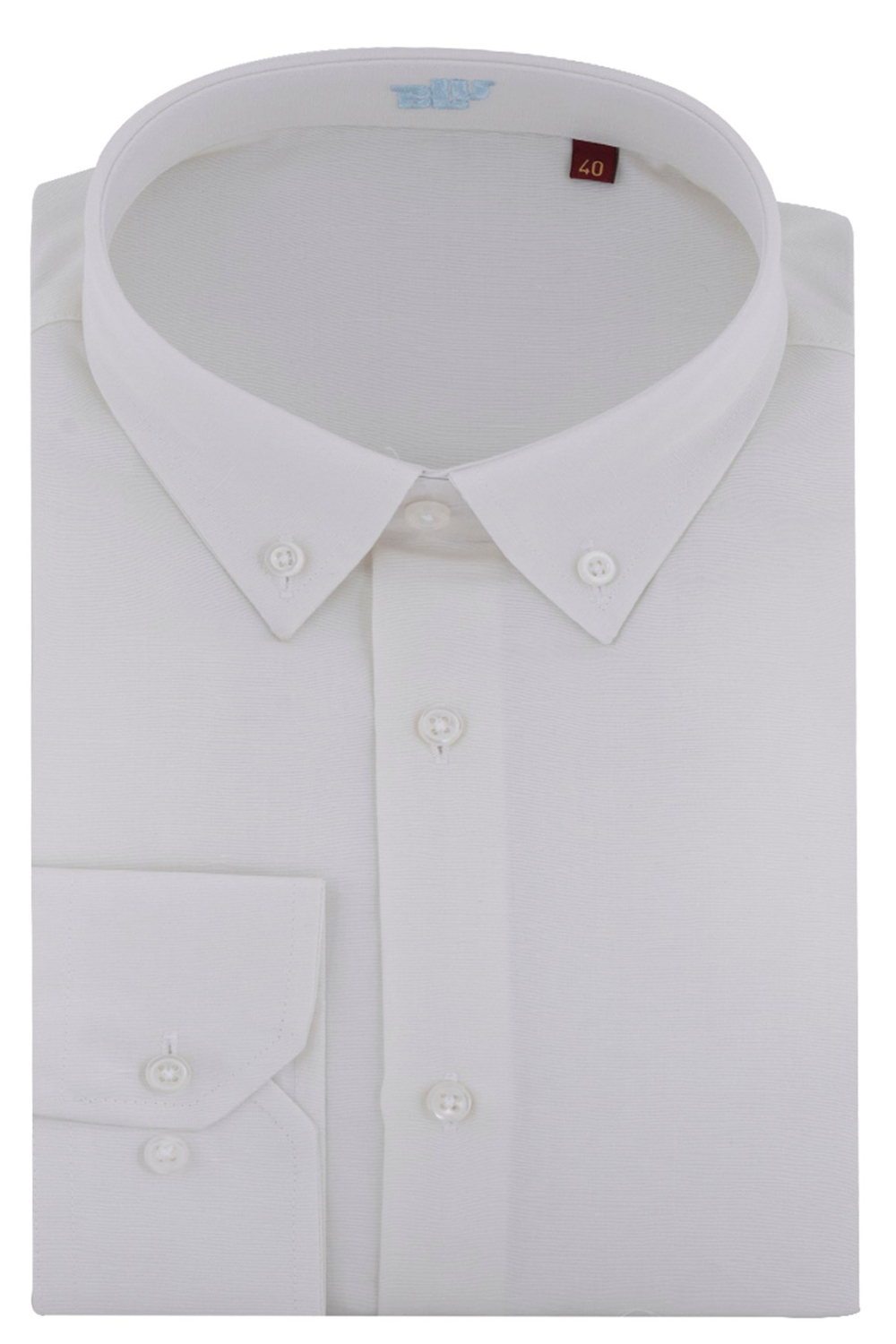 BLUGömlekBLU Üstten Düğmeli Yaka Slim Fit Gömlek