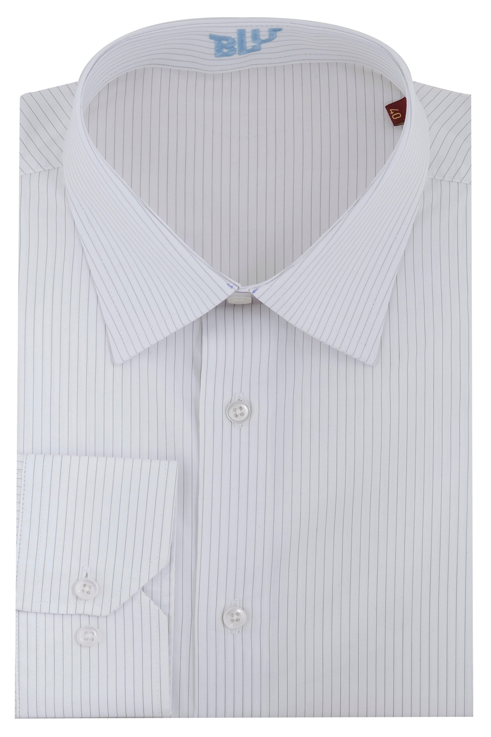 BLUGömlekBLU Yarım İtalyan Yaka Slim Fit Gömlek