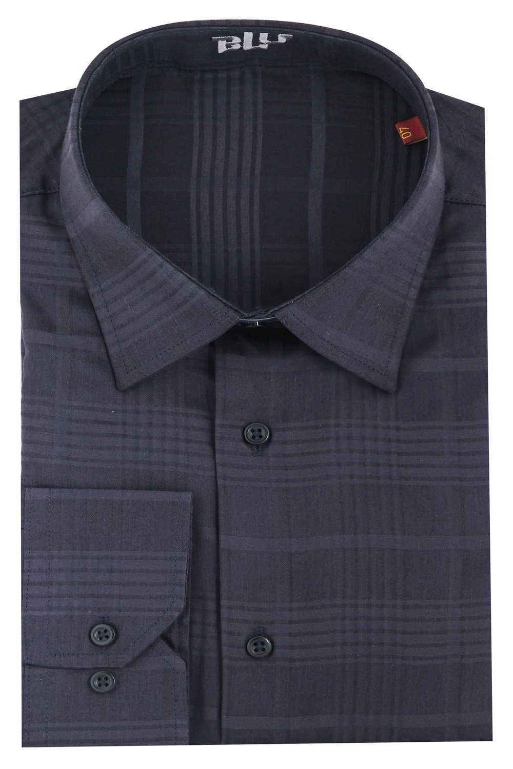 BLUGömlekBLU Yarım İtalyan Yaka Slim Fit Gömlek