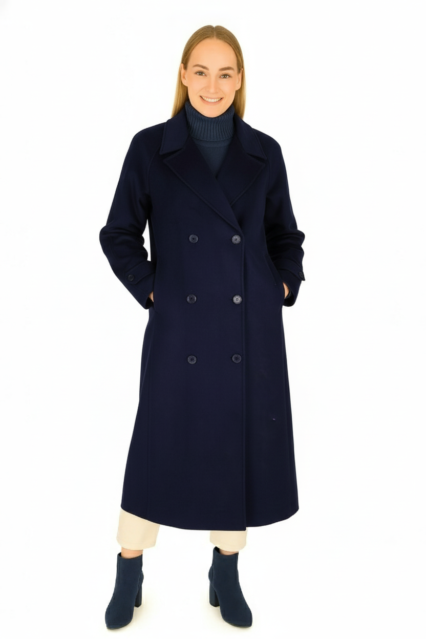 BLUMantoBLU Reglan Kol Kruvaze Manto