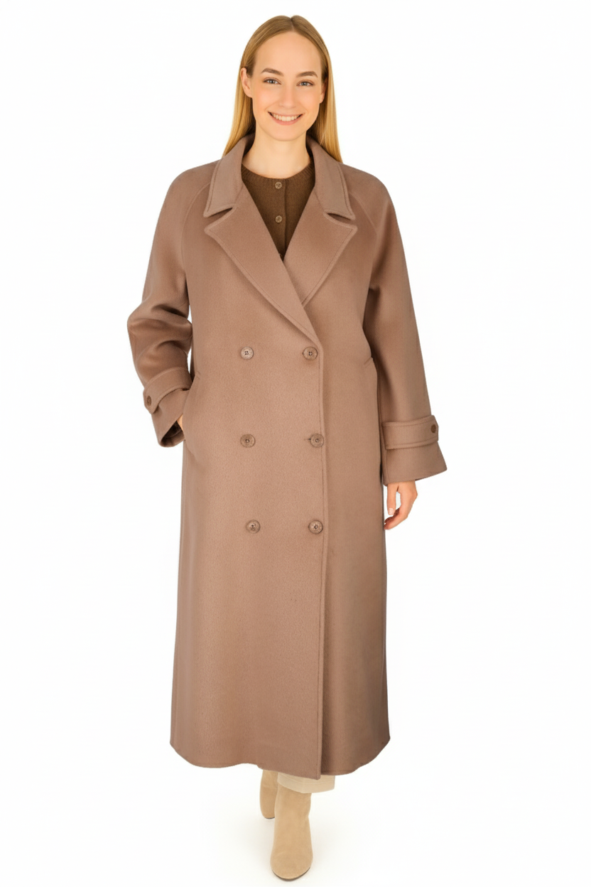 BLUMantoBLU Reglan Kol Kruvaze Manto