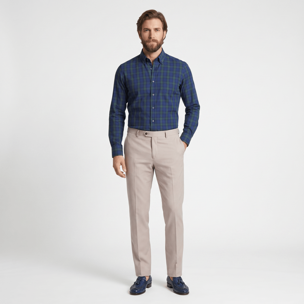 BLUPantolonBLU 180s Klasik Yün Pantolon
