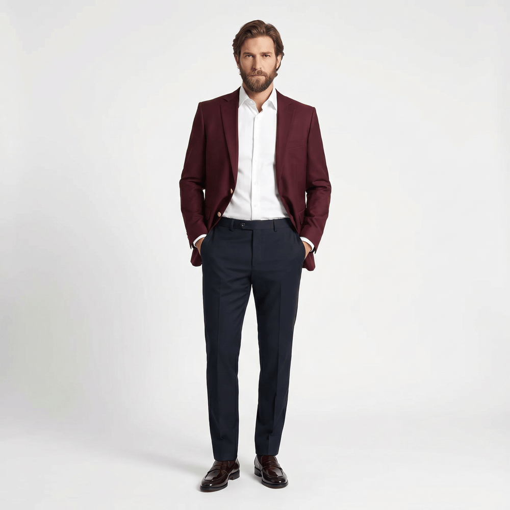 BLUPantolonBLU 180s Klasik Yün Pantolon