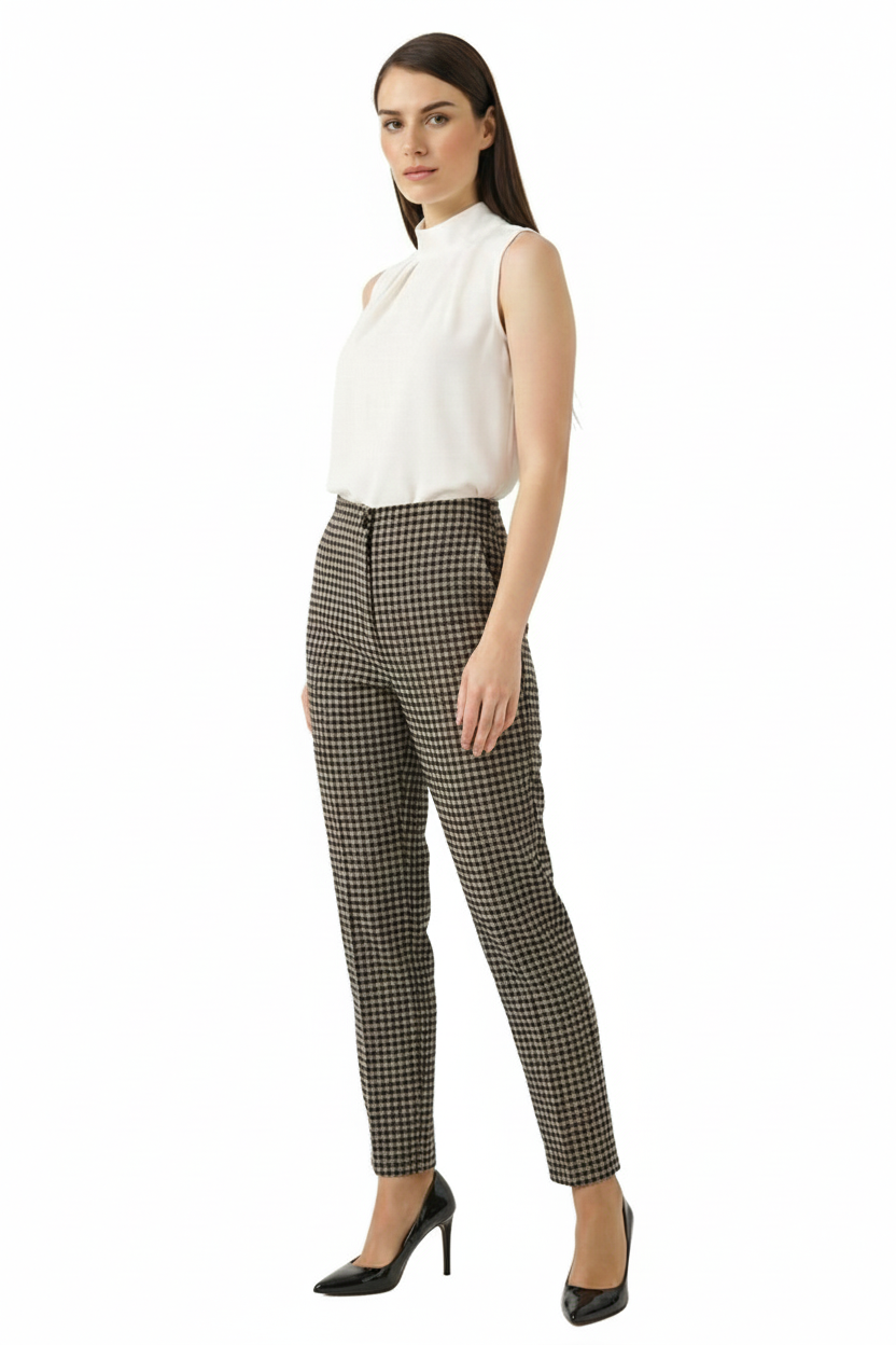 BLUPantolonBLU Yan Cep Daralan Paça Pantolon