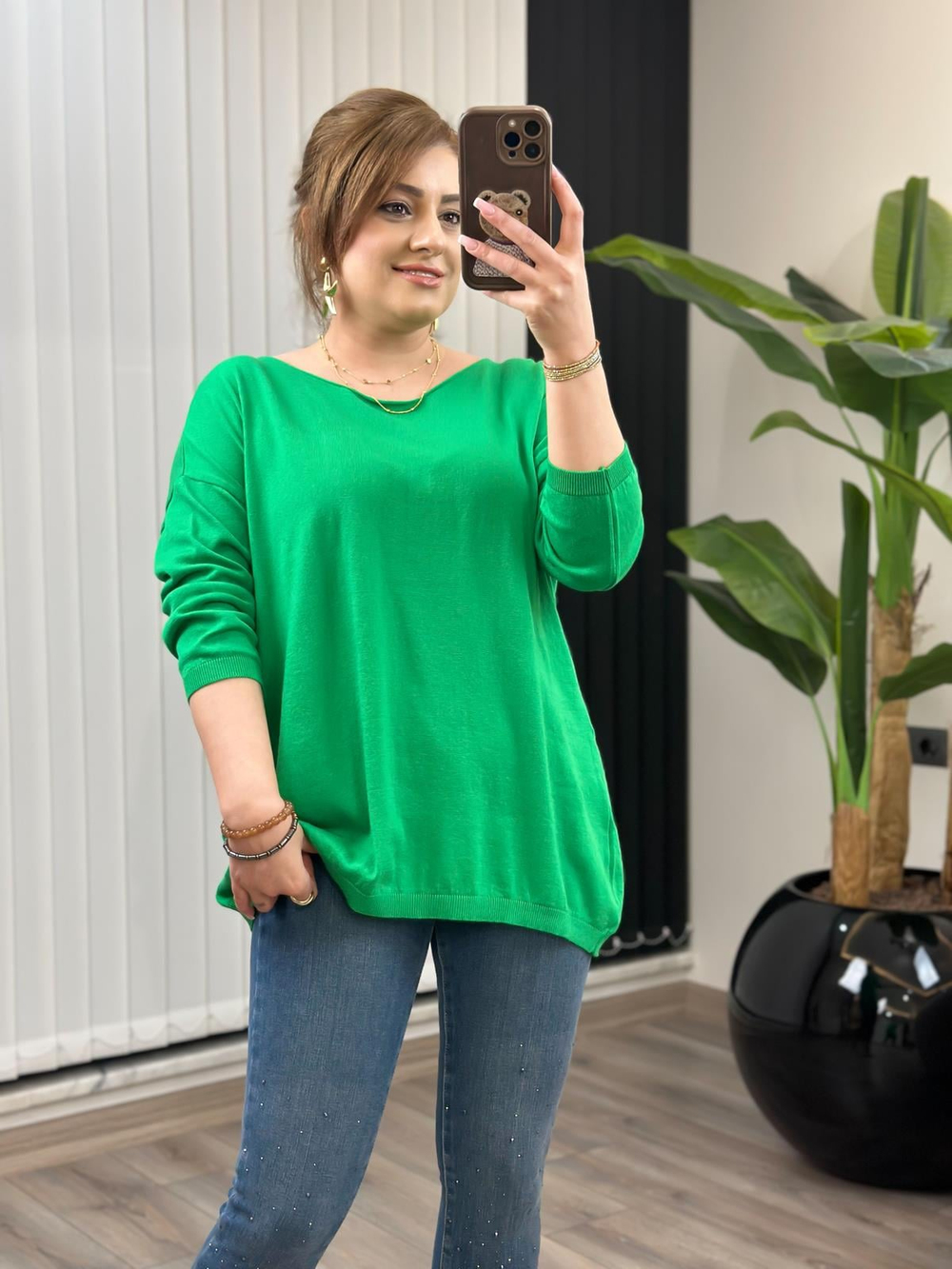 Fakir Kol Triko YEŞİL