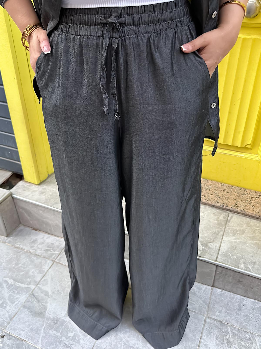 Premium Seri  Denim Takım ANTRASİT