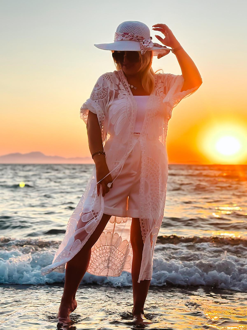 T.W.S.T Model Kimono EKRU