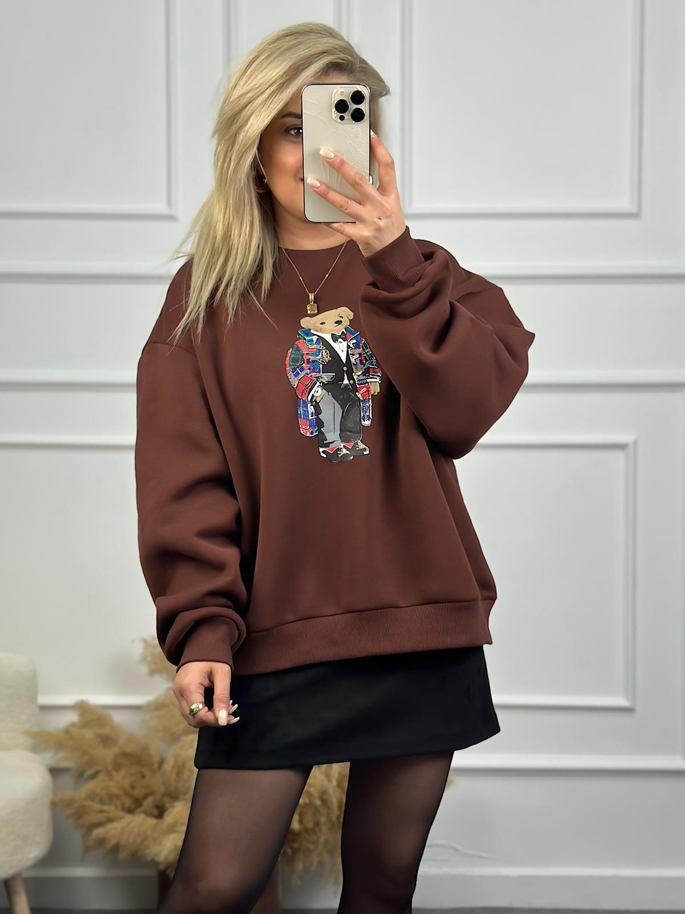 Teddy Sweat KAHVE