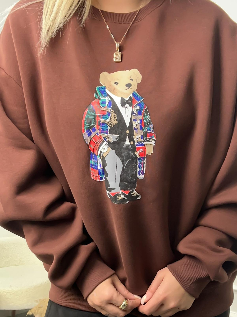 Teddy Sweat KAHVE