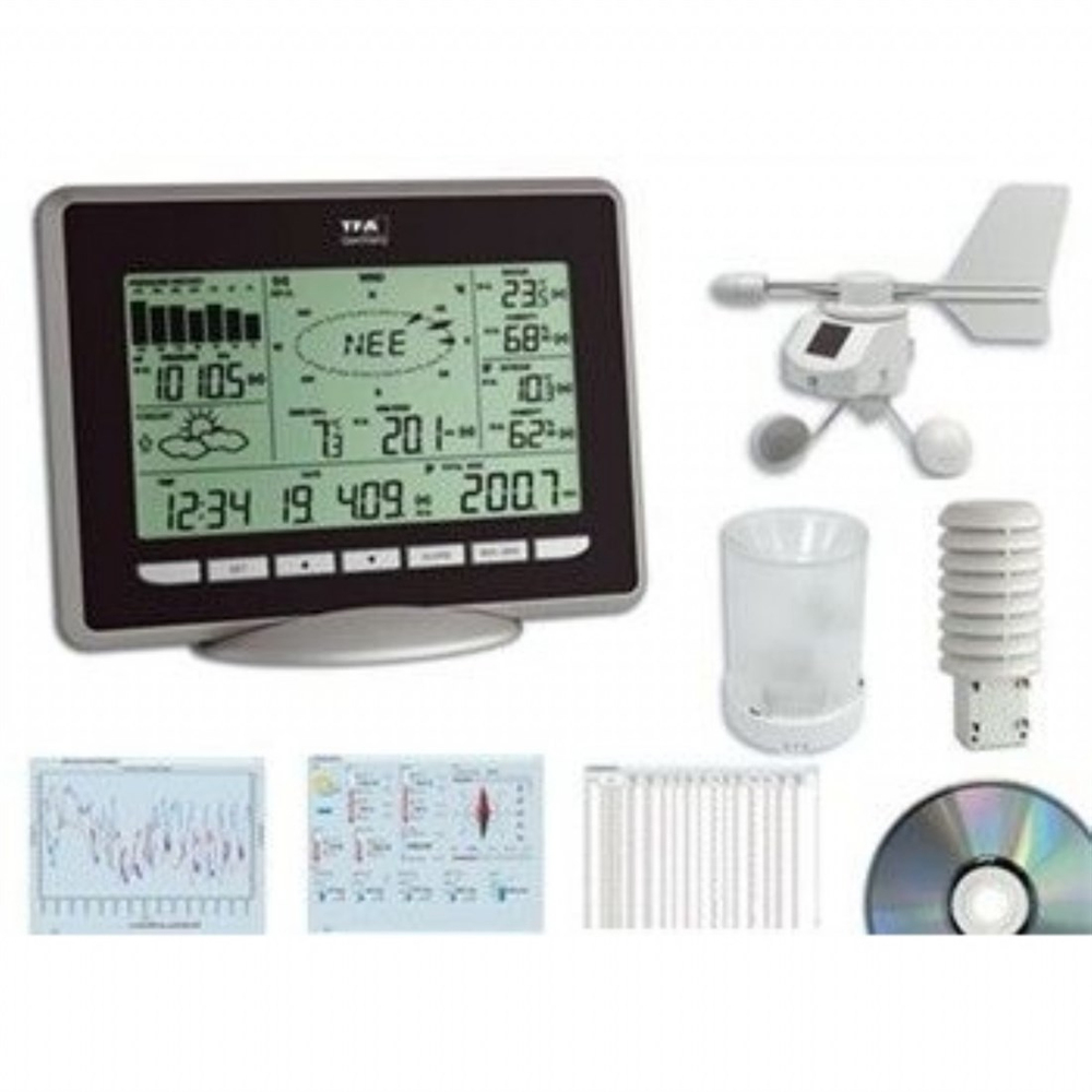 TFA 35.1099 WİRELESS KABLOSUZ METEOROLOJİ İSTASYONU