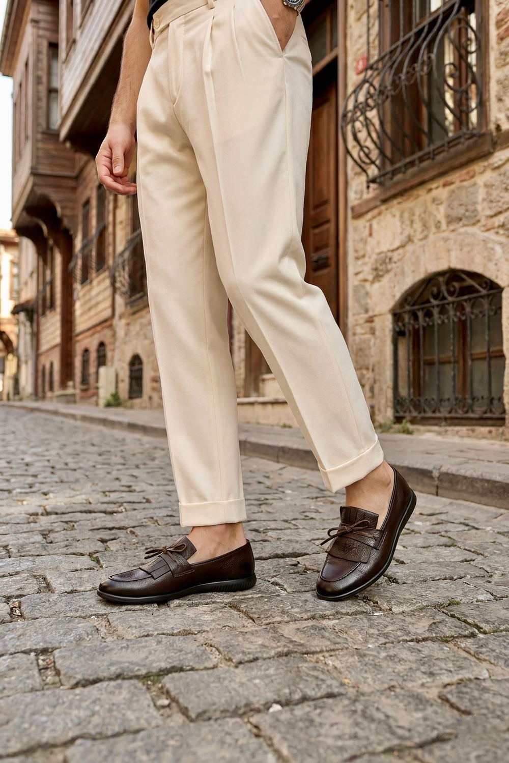 Hardy Brown Men Leather Shoes