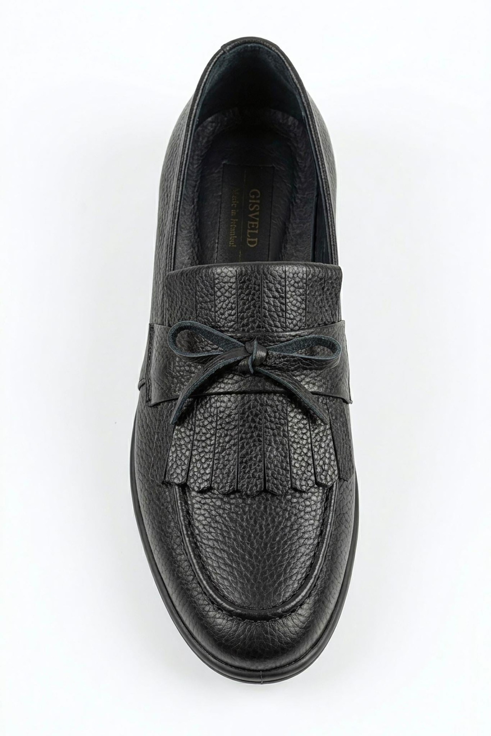 Hardy Black Men Leather Shoes